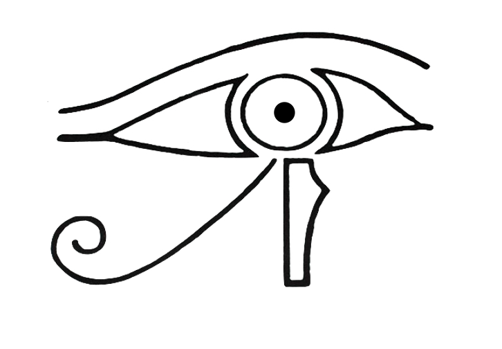 Figura stilizzata dell’occhio di Horus.